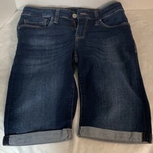 Mavi Dark Blue Jean Shorts